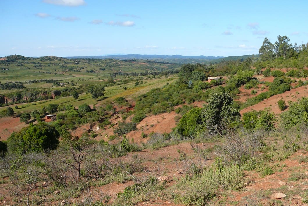 Blick über Mbulu, Region Manyara